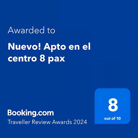 Nuevo! Pisazo En El Centro Para 8 Personas Сантандер Экстерьер фото